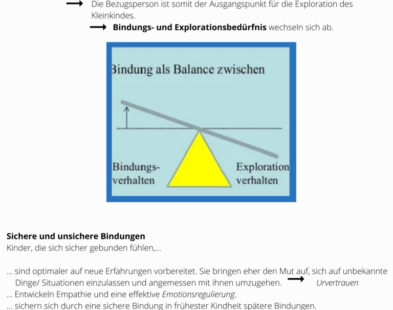 Bindungstheorie - Comesdo